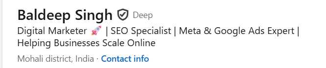 LinkedIn Headline Generator