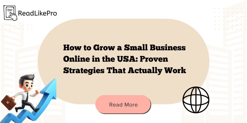 How to Grow a Small Business Online in the USA in 2026