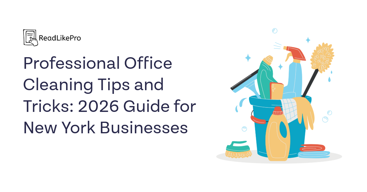 Professional Office Cleaning Tips and Tricks: 2026 Guide for New York Businesses