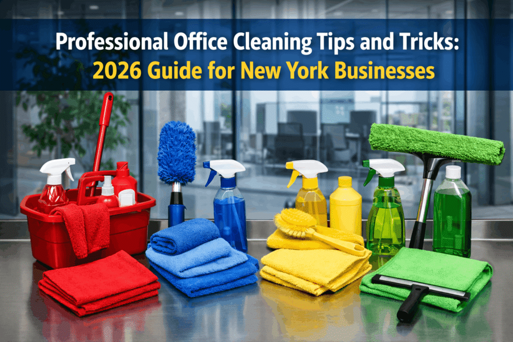Professional Office Cleaning Tips and Tricks 2026 Guide for New York Businesses