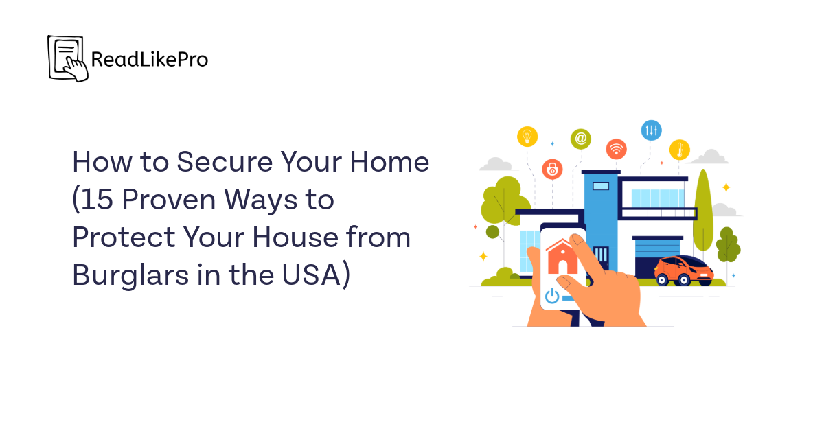 How to Secure Your Home 15 Proven Ways to Protect Your House from Burglars in the USA 1