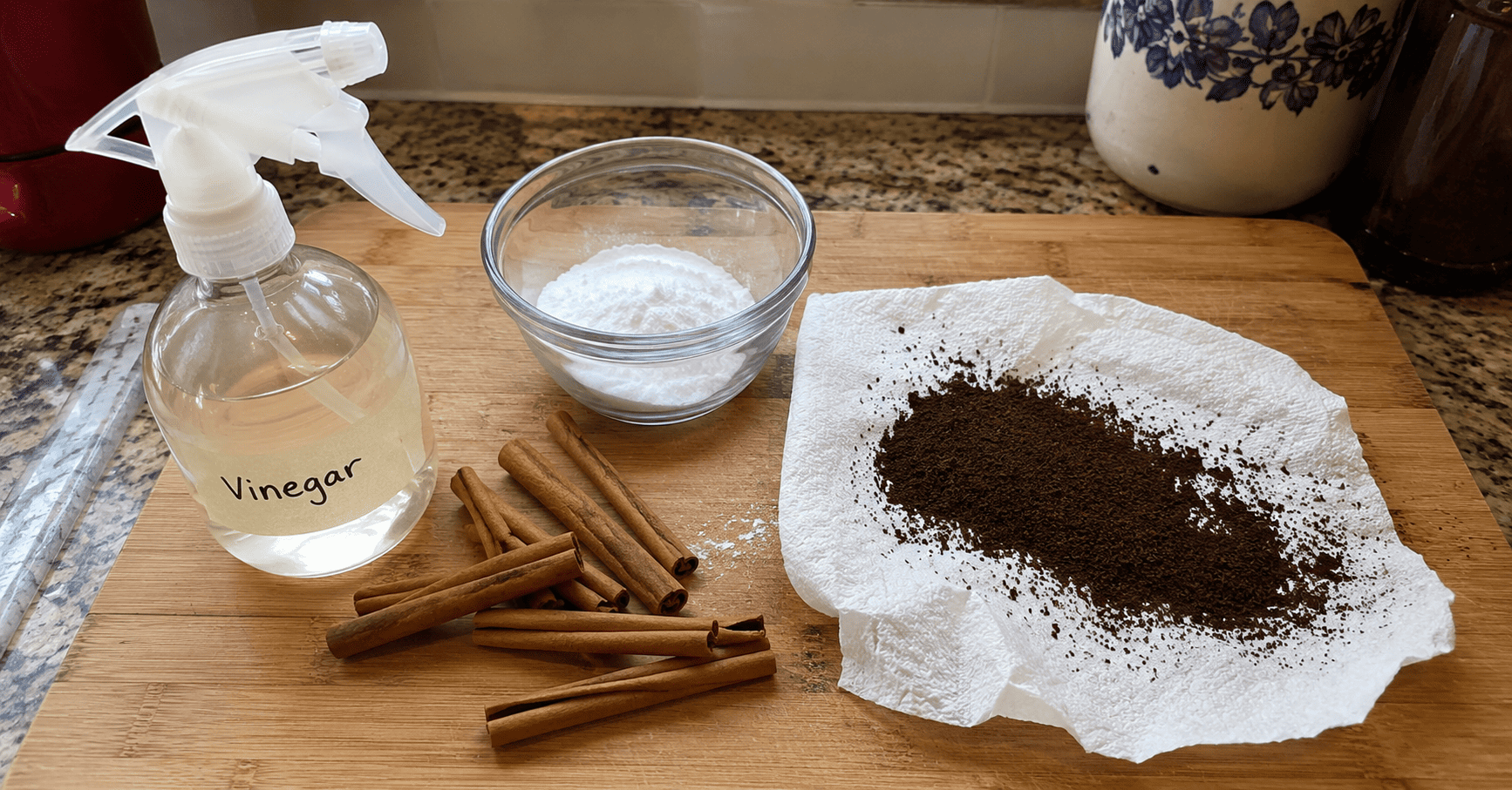 natural ant deterrents that don't work — cinnamon vinegar baking soda coffee grounds