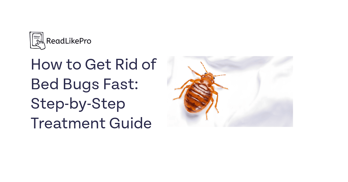 How to Get Rid of Bed Bugs Fast Step by Step Treatment Guide 1 1