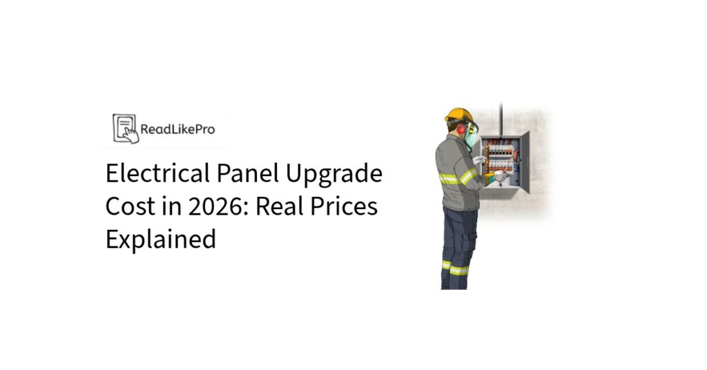 Electrical Panel Upgrade Cost in 2026: Why Your Quote Is Higher Than You Expected