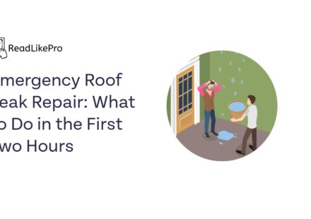 Emergency Roof Leak Repair What to Do in the First Two Hours 1
