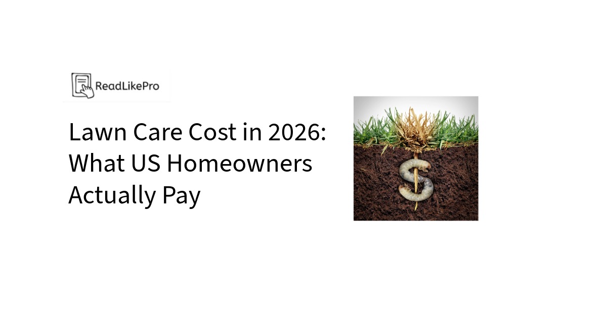 Lawn Care Cost in 2026: