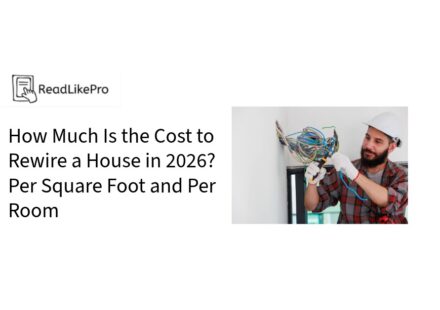 How Much Is the Cost to Rewire a House in 2026 Per Square Foot and Per Room 4