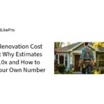 Home Renovation Cost in 2026 Why Estimates Swing 10x and How to Build Your Own Number 4