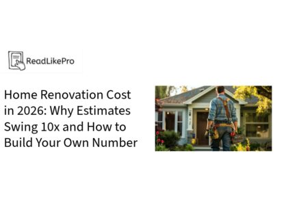 Home Renovation Cost in 2026 Why Estimates Swing 10x and How to Build Your Own Number 4